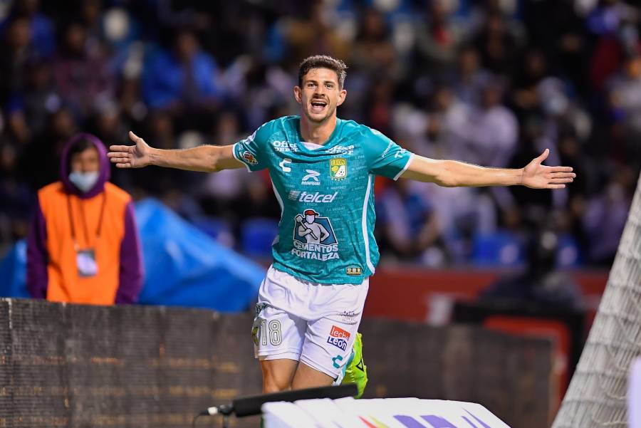 León rescata empate ante Puebla con gol de Di Yorio en el fútbol mexicano