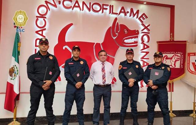 Unidad Canina de PBI de SSC se profesionaliza para brindar seguridad y protección a la ciudadanía