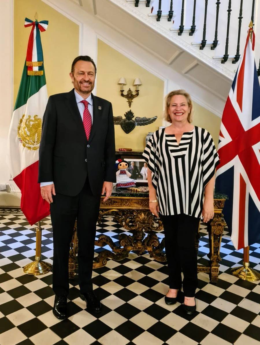 Gobernador de Querétaro se reúne con la Embajadora de México en Reino Unido