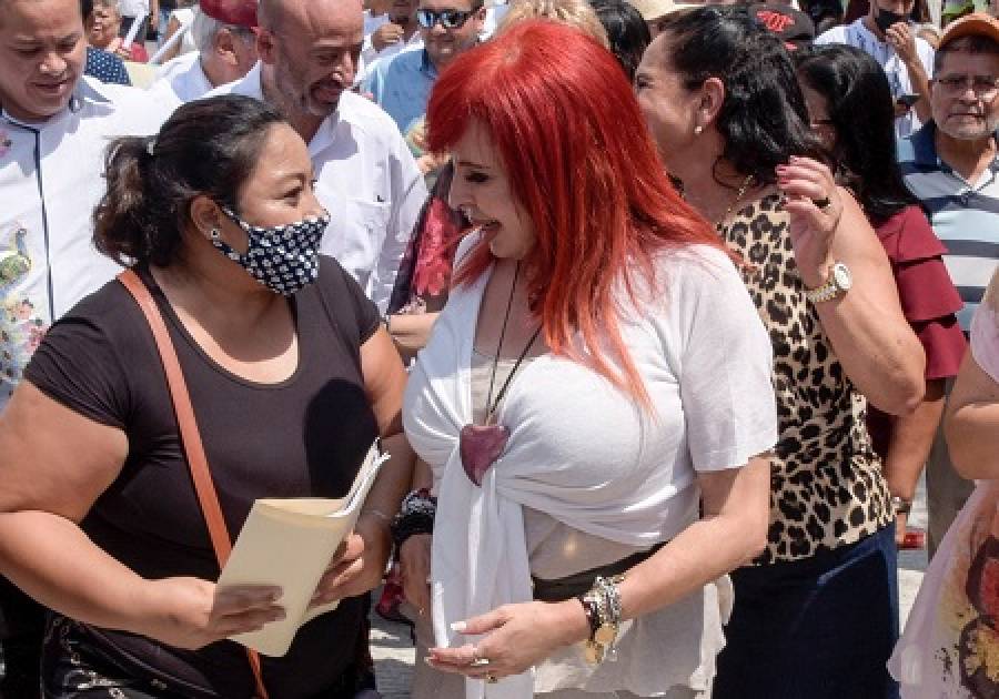 Pese a amparo Layda Sansores exhibe nuevo audio del líder del PRI
