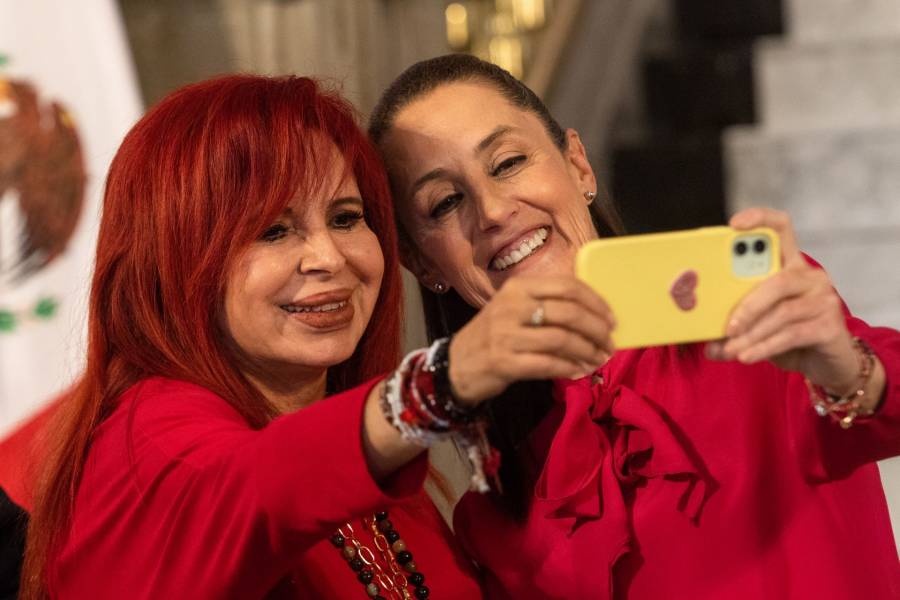 Sheinbaum tiene breve participación en los “Martes del jaguar”