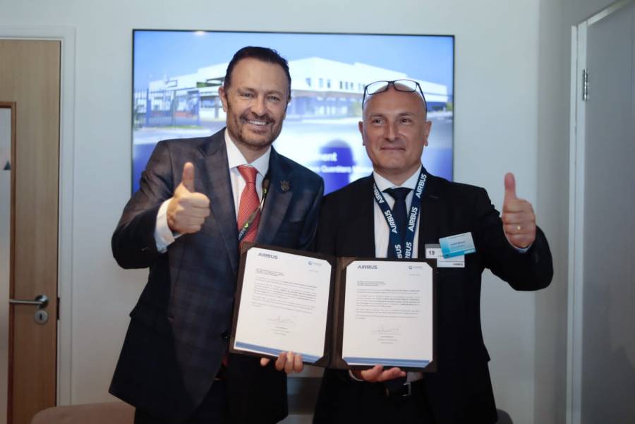 Querétaro y Airbus acuerdan proyecto de inversión por más de 409 mdp para expansión de sus operaciones