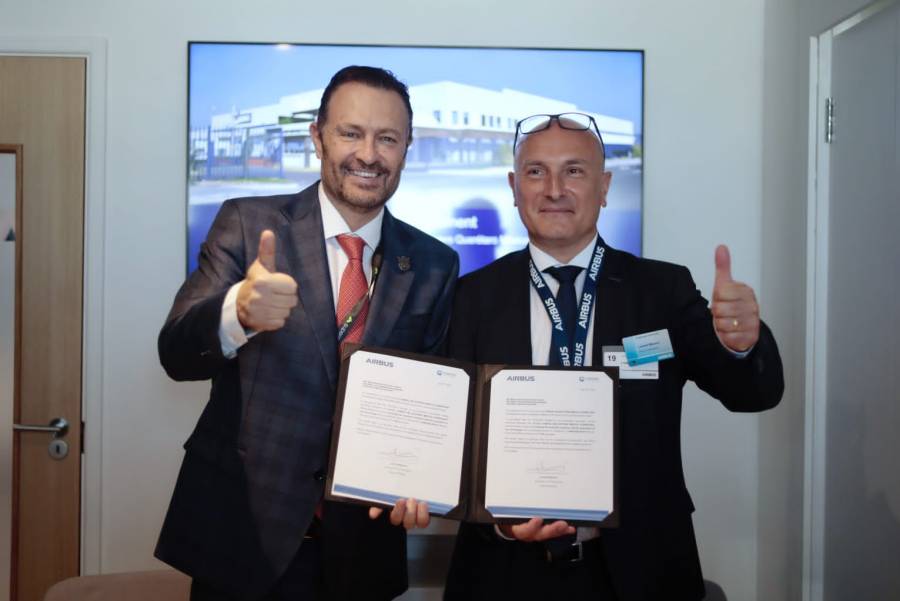 Quer&eacute;taro y Airbus acuerdan proyecto de inversi&oacute;n por m&aacute;s de 409 mdp para expansi&oacute;n de sus operaciones