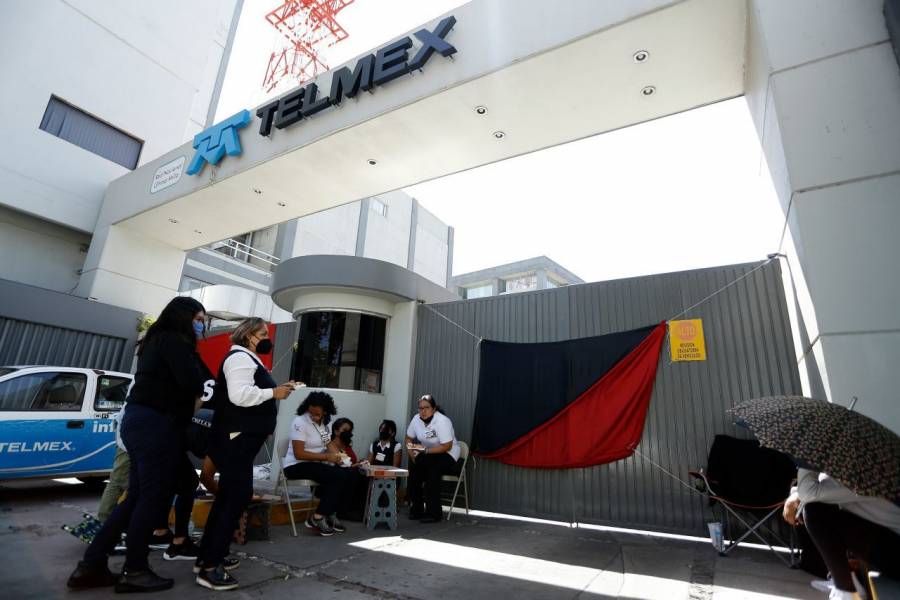 Trabajadores de Telmex levantan huelga; sindicato y compañía logran acuerdo