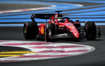 Leclerc, m&aacute;s r&aacute;pido que Verstappen en primeros libres de GP de Francia