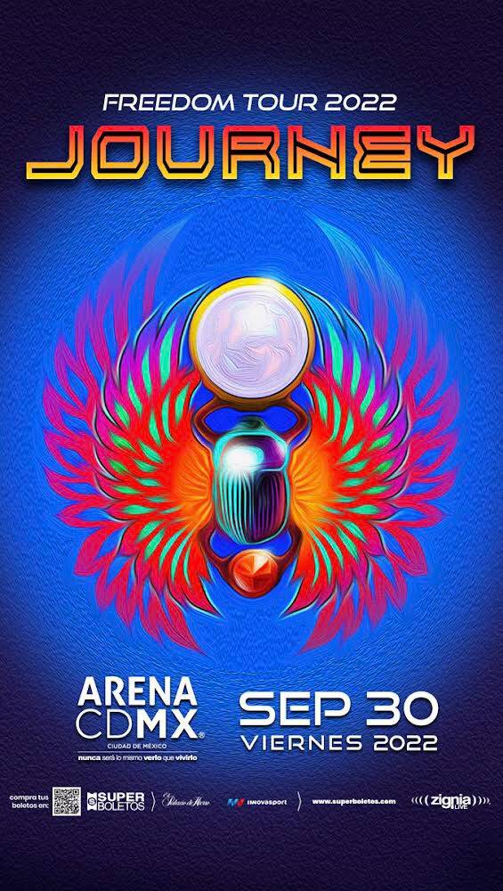 Journey llega a la Arena CDMX y Monterrey
