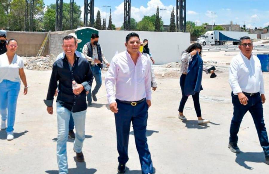 Supervisa gobernador Ricardo Gallardo avance en obras de la Fenapo