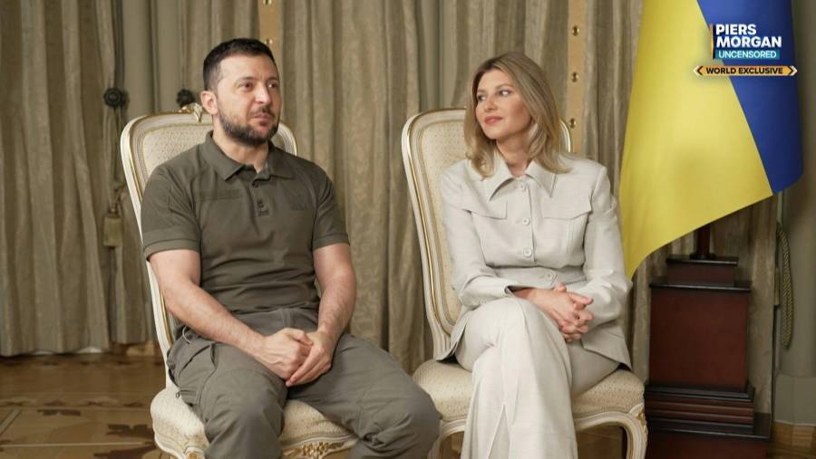 Zelenski y la primera dama de Ucrania posan para Vogue y reciben una ola de cr&iacute;ticas