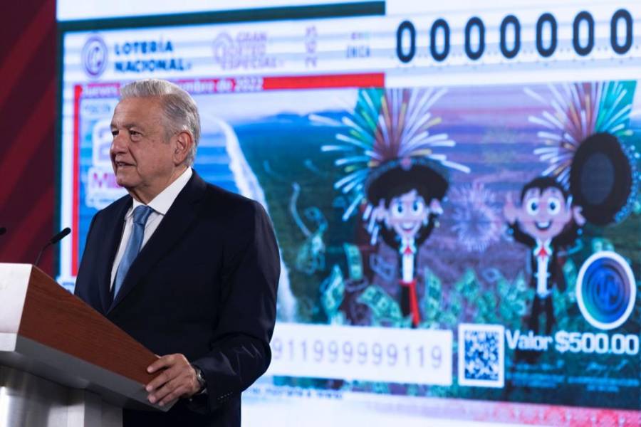 Reunión con empresarios fue para pedirles participen en rifa de Lotenal: AMLO