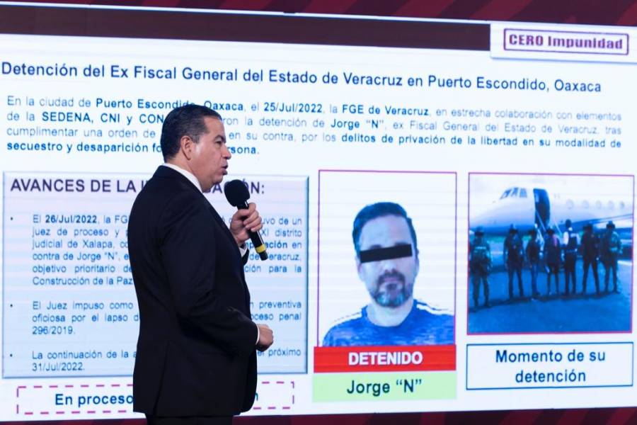 31 de julio comparecer&aacute; ex fiscal de Veracruz ante juez