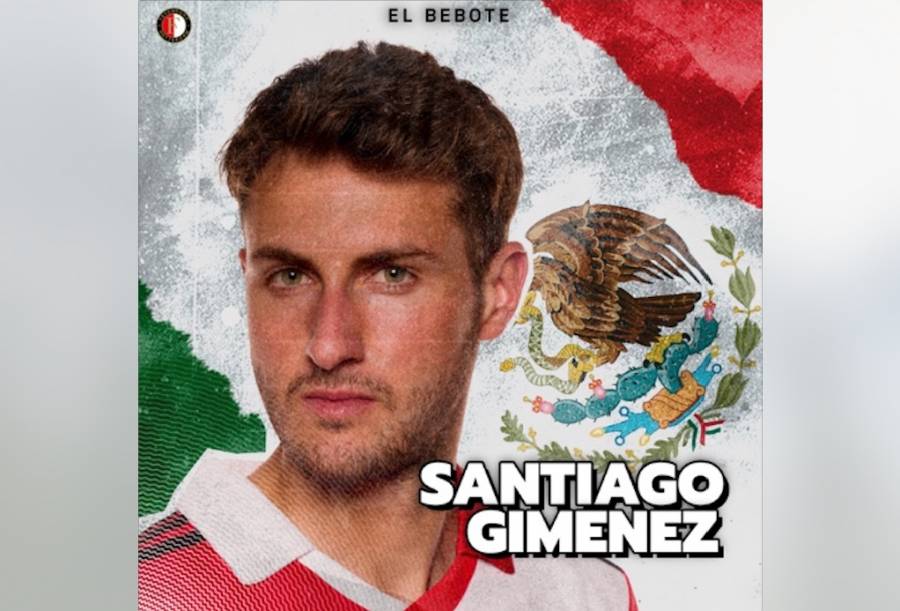 Al ritmo de mariachi, el Feyenoord hace oficial el fichaje de Santiago Giménez