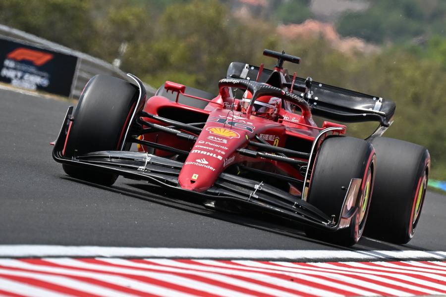 F1: Leclerc y Ferrari avisan de su potencial en los libres del GP de Hungría