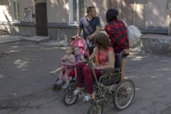 El presidente de Ucrania pide evacuar la regi&oacute;n de Donetsk