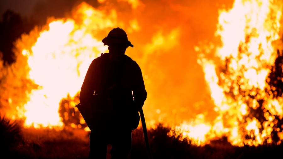 Incendios forestales al oeste de EU en aumento