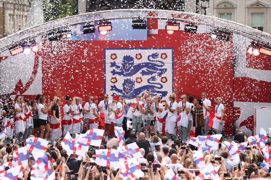 Eurocopa Femenil | Londres celebra el histórico título de la selección inglesa