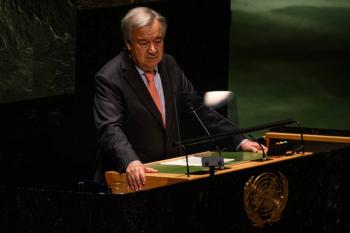 Ant&oacute;nio Guterres, jefe de la ONU, advierte de una 