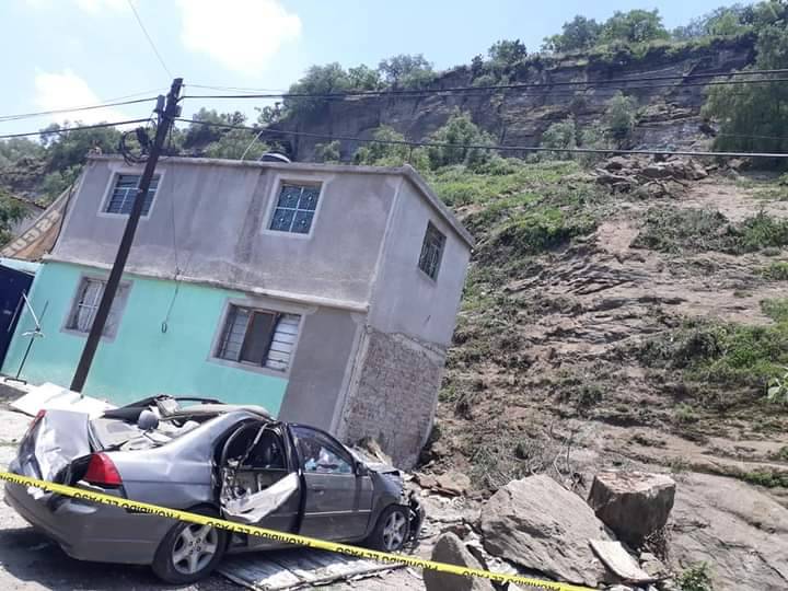 Se deslava cerro de El Márquez en Chalco