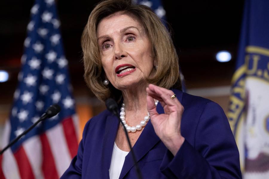 La presidenta de la Cámara de EEUU Nancy Pelosi llegó a Taiwán