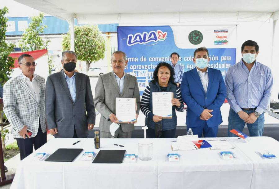 Grupo Lala y la alcald&iacute;a de Azcapotzalco van por gesti&oacute;n eficiente del agua