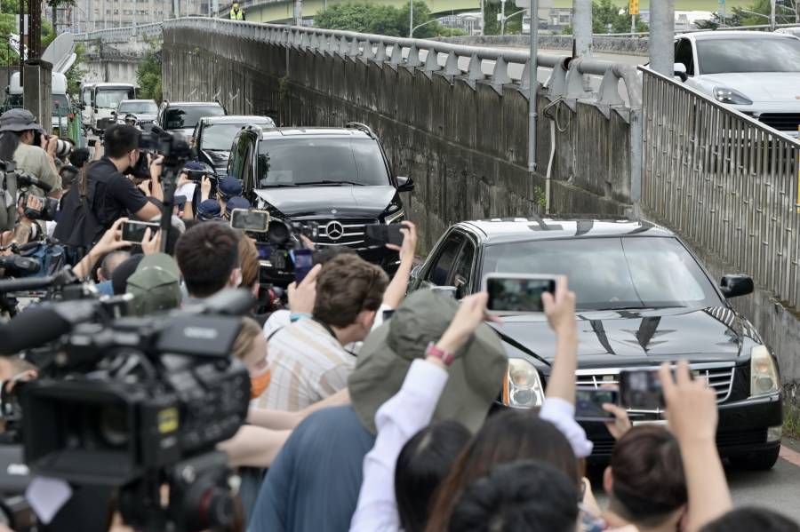 Tras cerrar filas con Taiwán, Nancy Pelosi llega a Corea del Sur