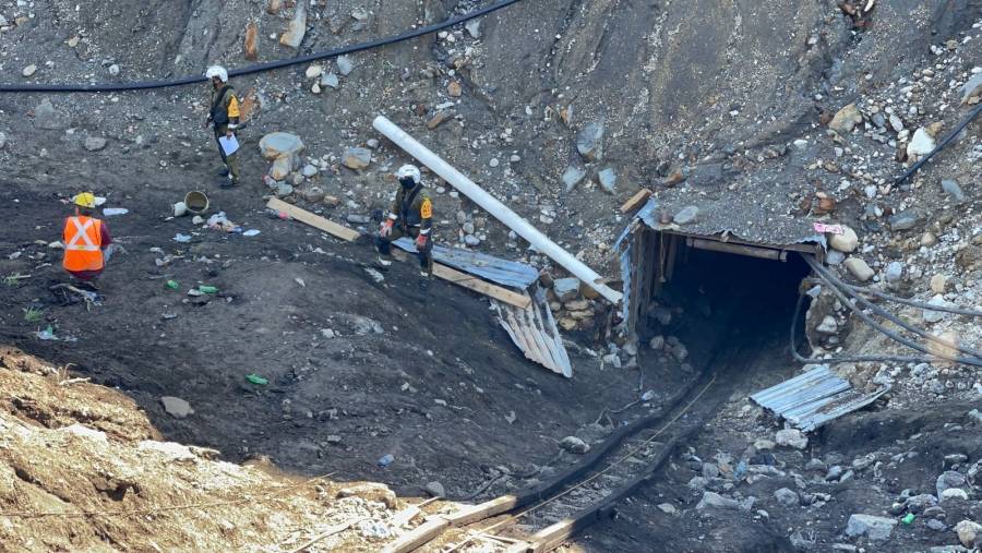 Se desconoce con claridad cuántos trabajadores había en mina derrumbada