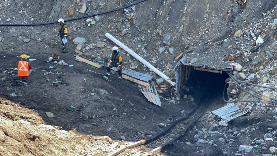 Se desconoce con claridad cu&aacute;ntos trabajadores hab&iacute;a en mina derrumbada
