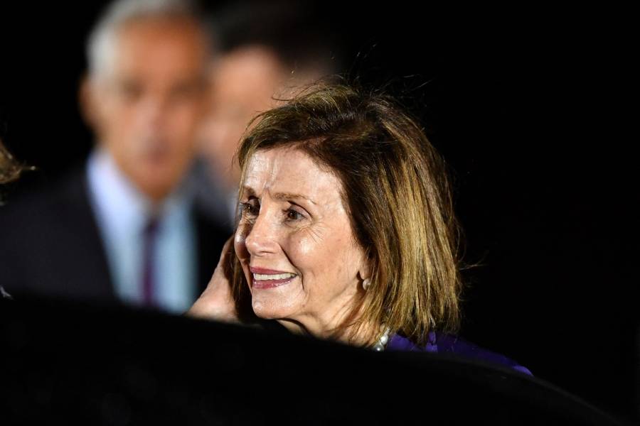 Nancy Pelosi llegó a Japón, etapa final de su gira por Asia