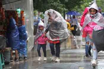 Conagua reporta lluvias en ocho alcald&iacute;as de la CDMX y 11 municipios de Edomex