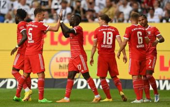Bayern arrolla al Eintracht en el inicio de la Bundesliga