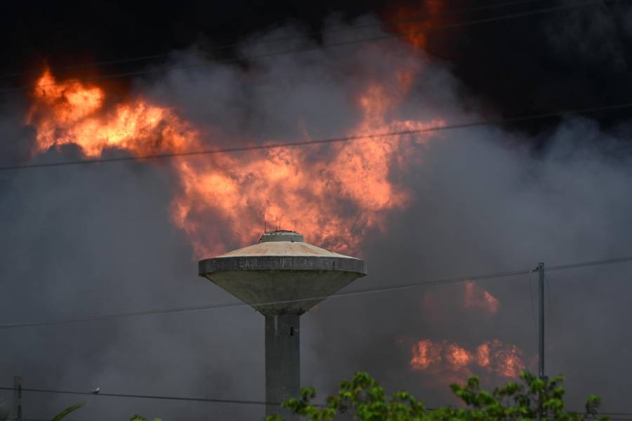 Incendio en tanques de combustible en Cuba deja 17 desaparecidos y 120 heridos