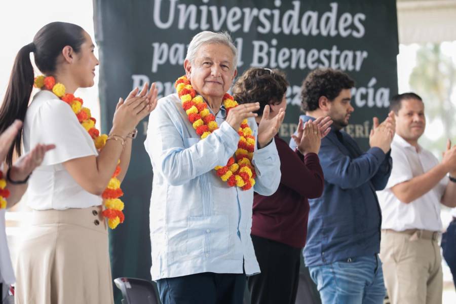 Presidente garantiza presupuesto para consolidar 200 planteles de la Universidad para el Bienestar