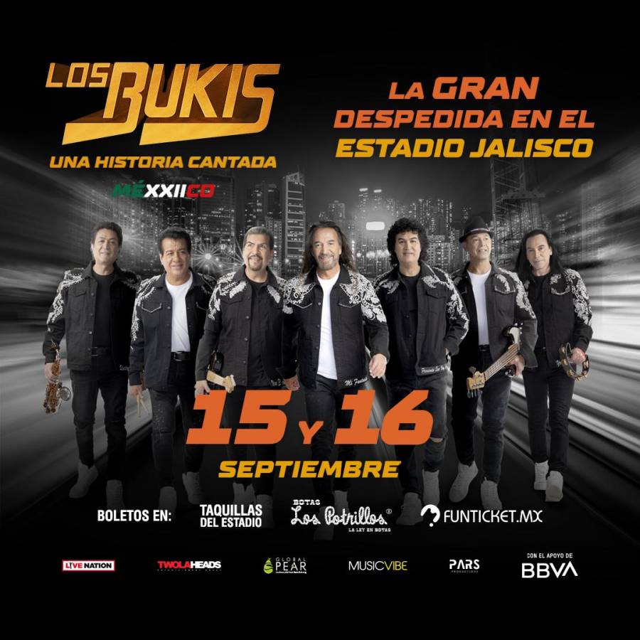 Los Bukis anuncian su despedida definitiva en Guadalajara