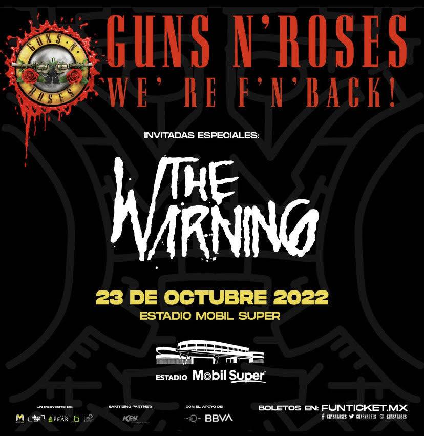 Guns N’ Roses anuncia su gira por México