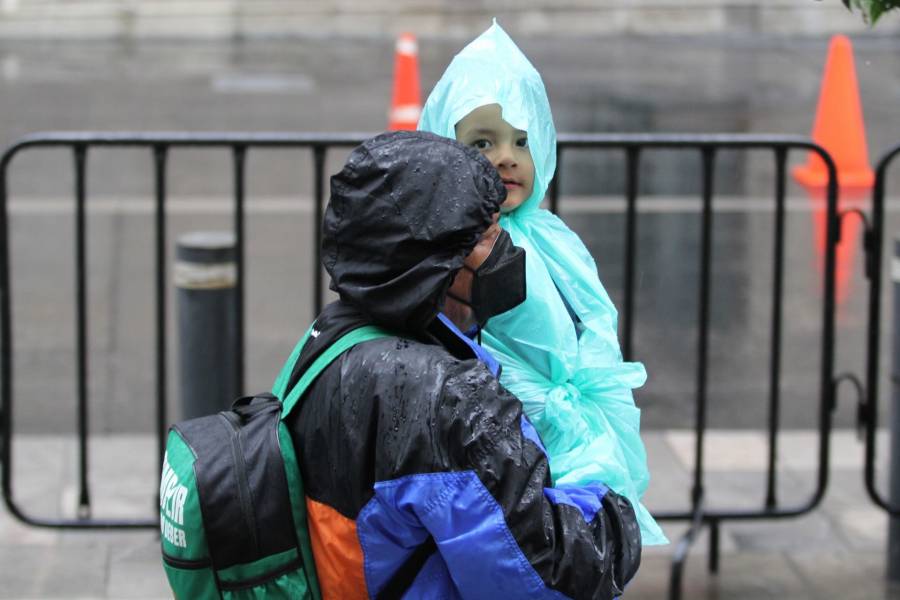 Conagua reporta lluvias fuertes en las 16 alcaldías de la CDMX