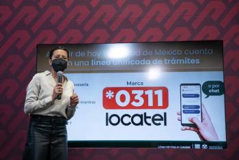 Gobierno CDMX lanza *0311 L&iacute;nea de Tr&aacute;mites Locatel
