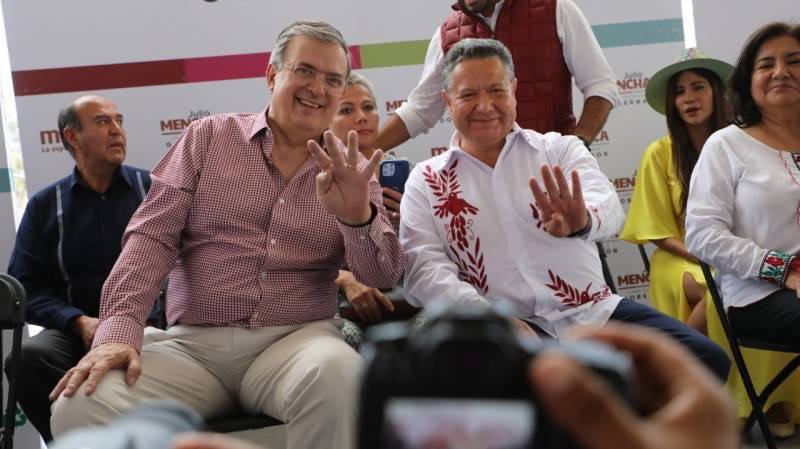TEPJF determina que Ebrard favoreció a Julio Menchaca en las elecciones de Hidalgo