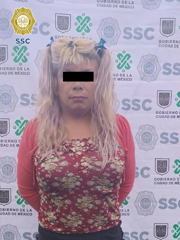 Una pareja en posesión de narcóticos fue detenida por SSC en la alcaldía Xochimilco