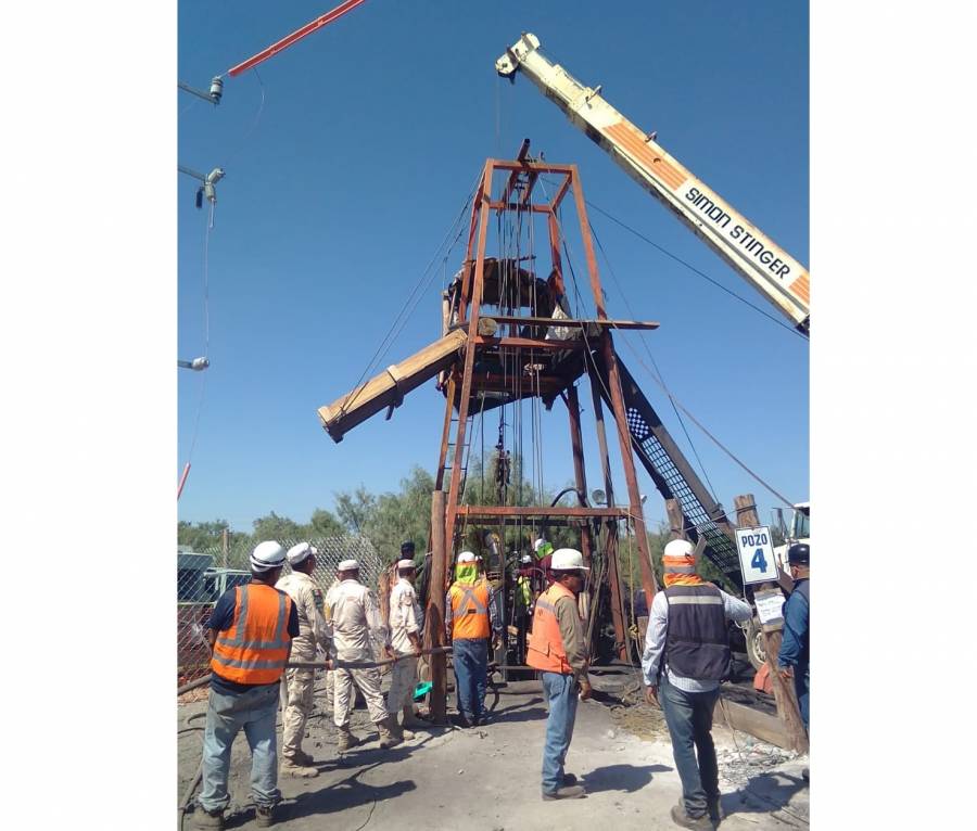 Buzo y minero ingresan a la mina Pinabete tras una semana del derrumbe