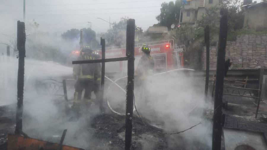 Incendio en Santa Fe deja dos lesionados