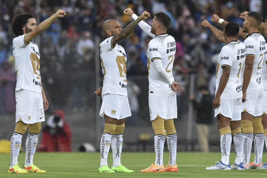 América golea a los Pumas de Dani Alves en el fútbol mexicano