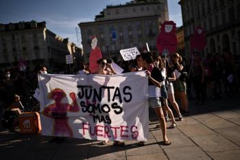 Los feminicidios en Italia aumentaron un 16% anual, seg&uacute;n ministerio
