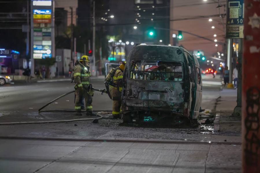 CJNG pagó con droga a sujetos que incendiaron autos en Tijuana, revela detenido