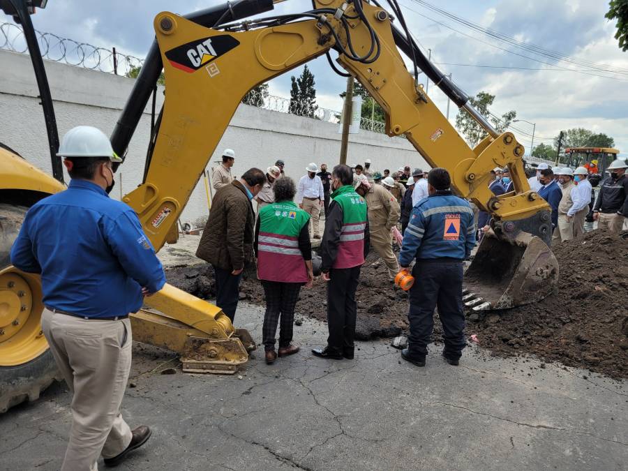 Hallan tomas clandestinas en colonia Granjas México, alcaldía Iztacalco
