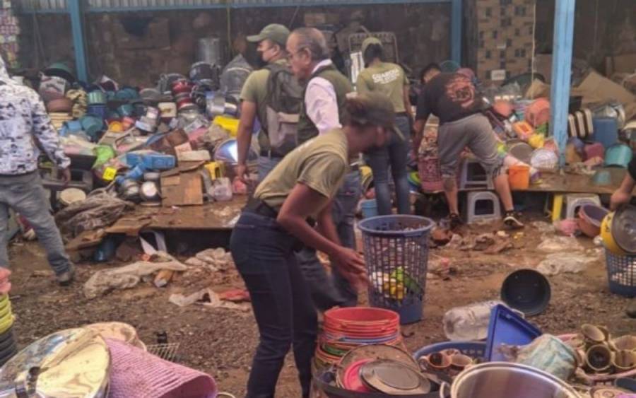 Apoya Guardia Civil de SLP a comerciantes de la Fenapo