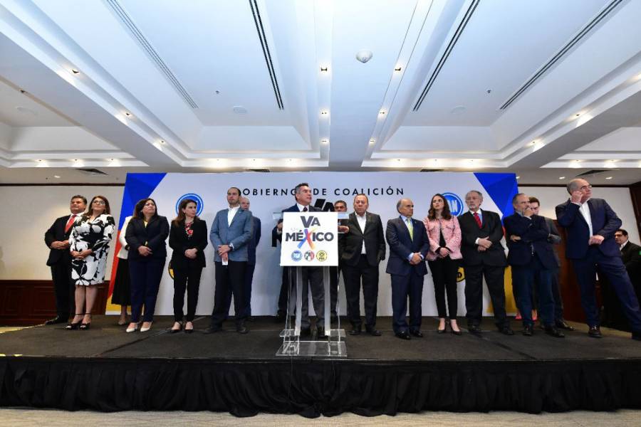 Alianza “Va por México” reitera su rechazo a la Reforma para la Guardia Nacional y electoral
