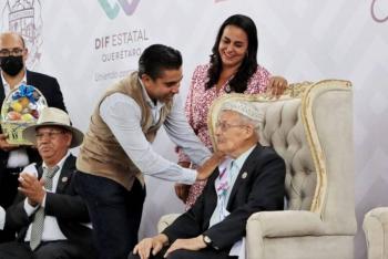 Adultos mayores celebran el “D&iacute;a del Abuelo Corregidora 2022”