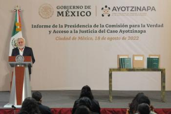 Conclusiones preliminares del Caso Ayotzinapa no tiene parecido con la “verdad histórica”, asegura Encinas