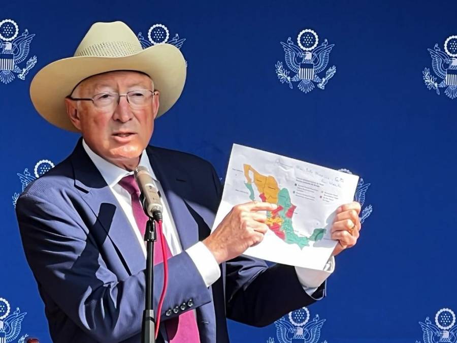 Ken Salazar dice que resolver inseguridad en México es fundamental incluso más que T-MEC