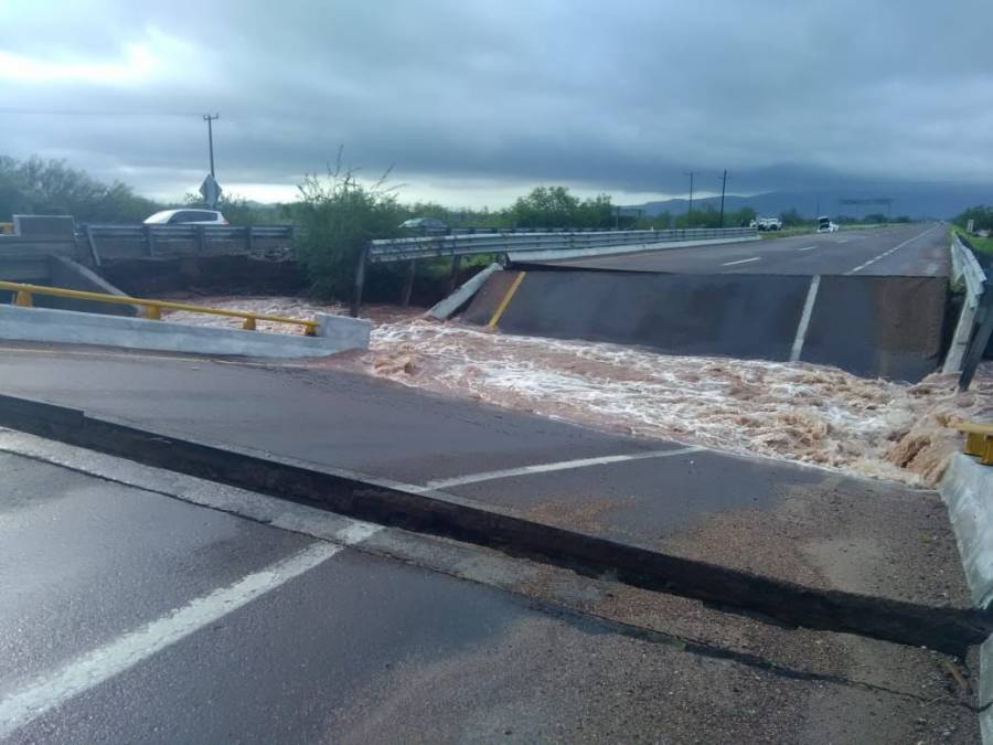 Por fuertes lluvias dejan 6 mil 500 personas damnificadas en Sonora, reporta PC estatal