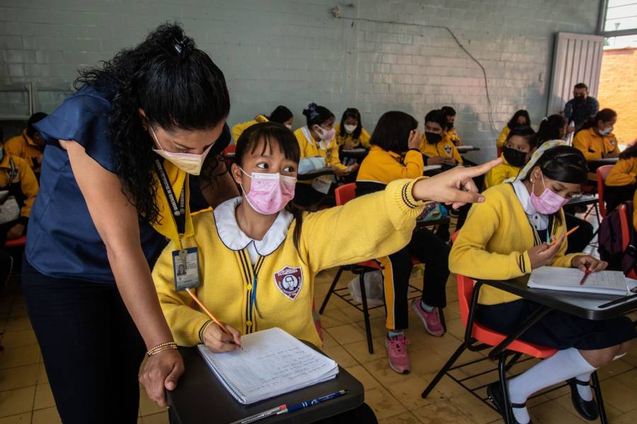 Pese a Covi-19, baja deserci&oacute;n escolar en gobierno de la Cuarta Transformaci&oacute;n